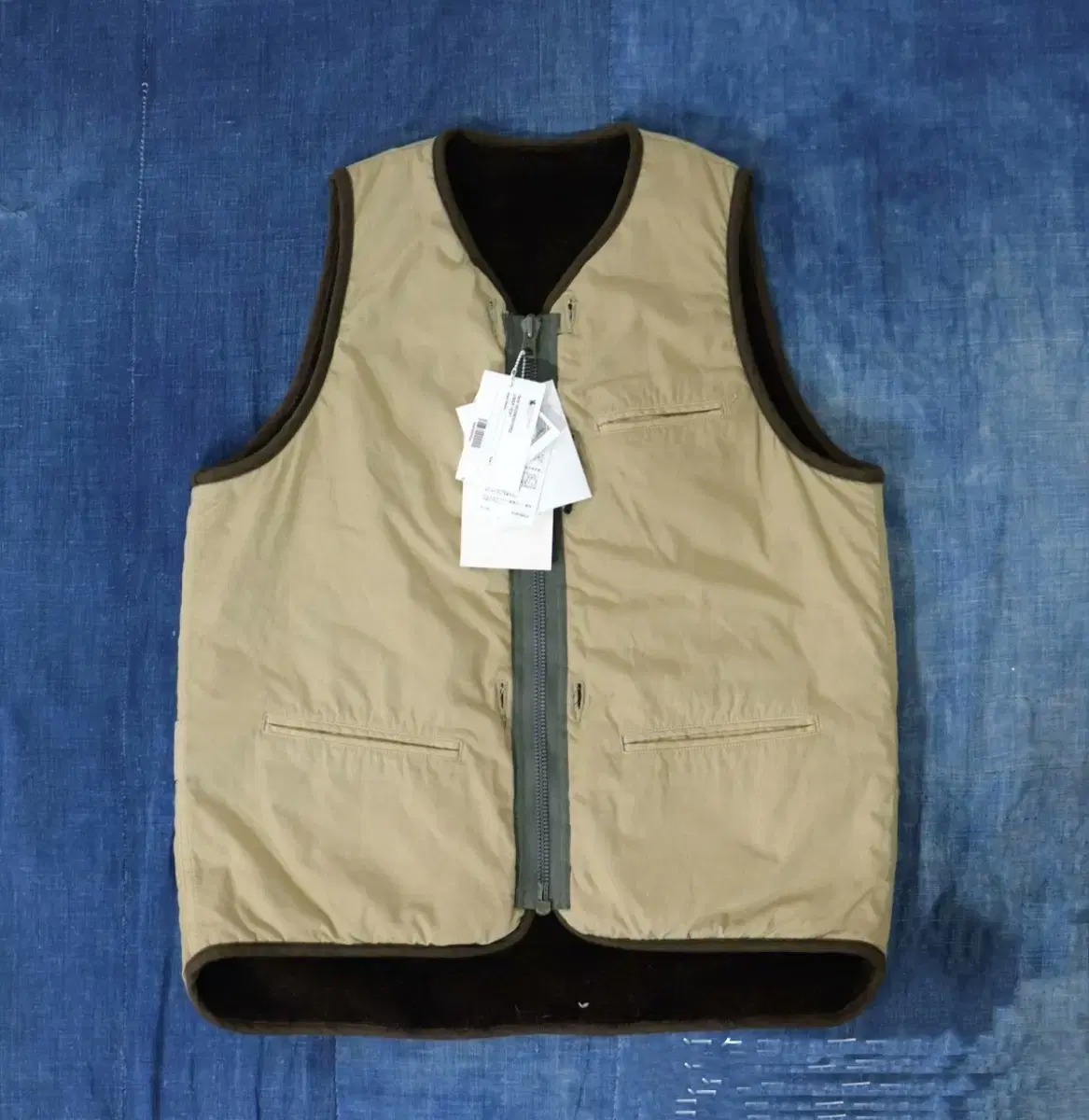 [3]비즈빔20AW컨트라리뎁트 라이너 베스트liner vest